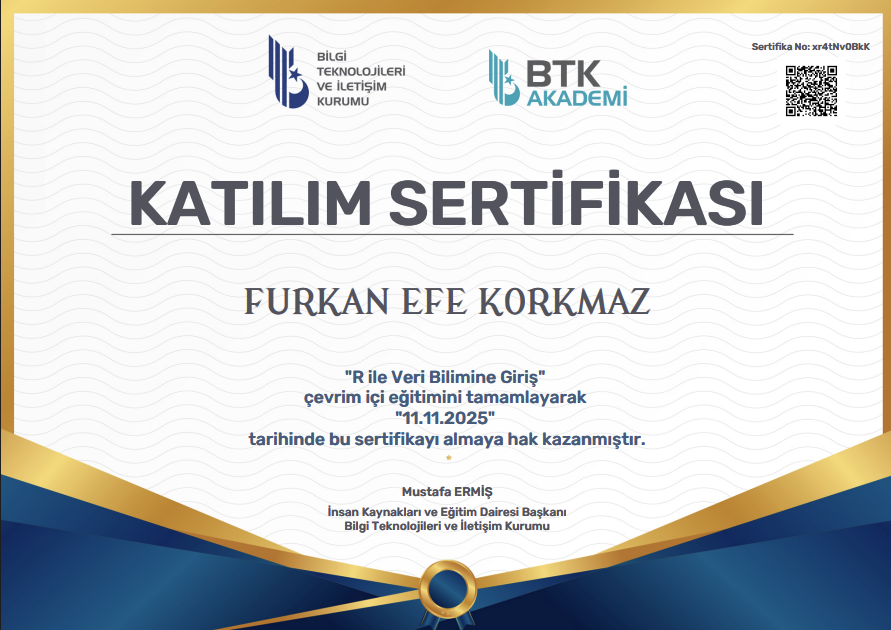 R ile veri bilimlerine giriş